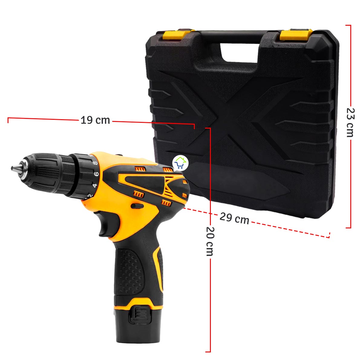 Taladro Inalambrico Recargable 12V