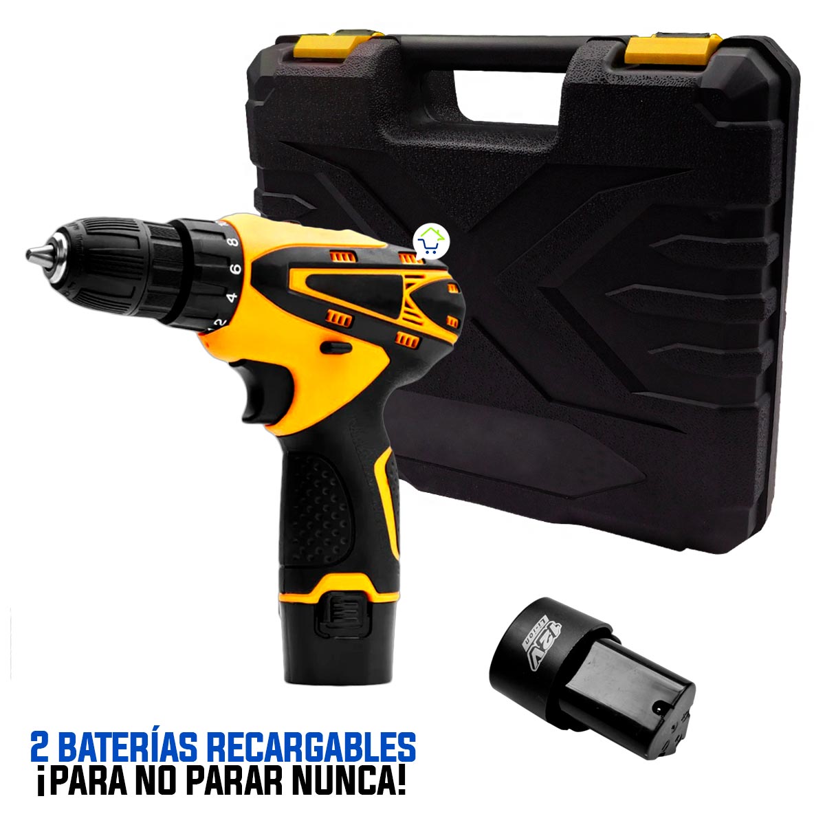 Taladro Inalambrico Recargable 12V