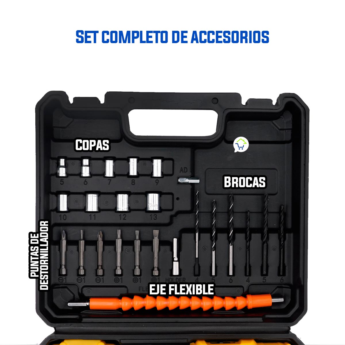 Taladro Inalambrico Recargable 12V